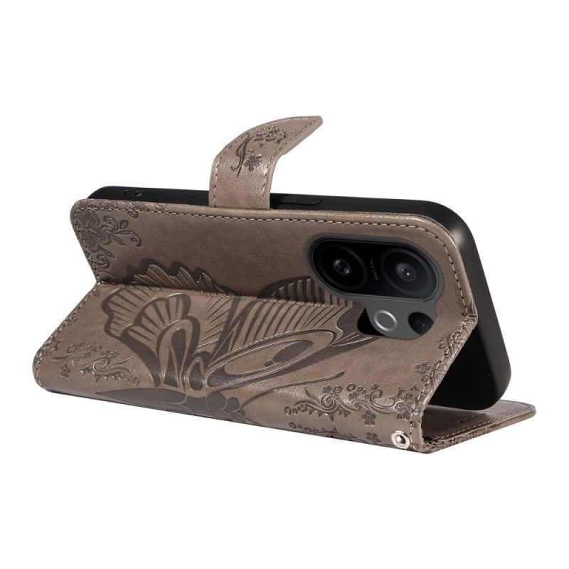 Etui Folio Vivo X200 Fe Grafika Motyla Etui Ochronne