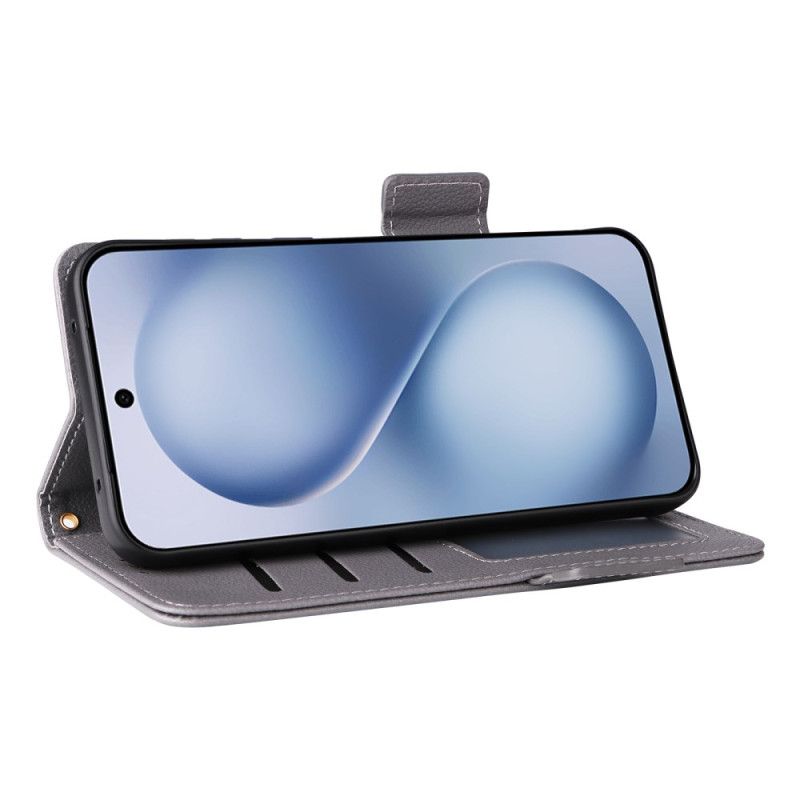 Pokrowce Vivo X200 Fe Skóra Syntetyczna Z Paskiem