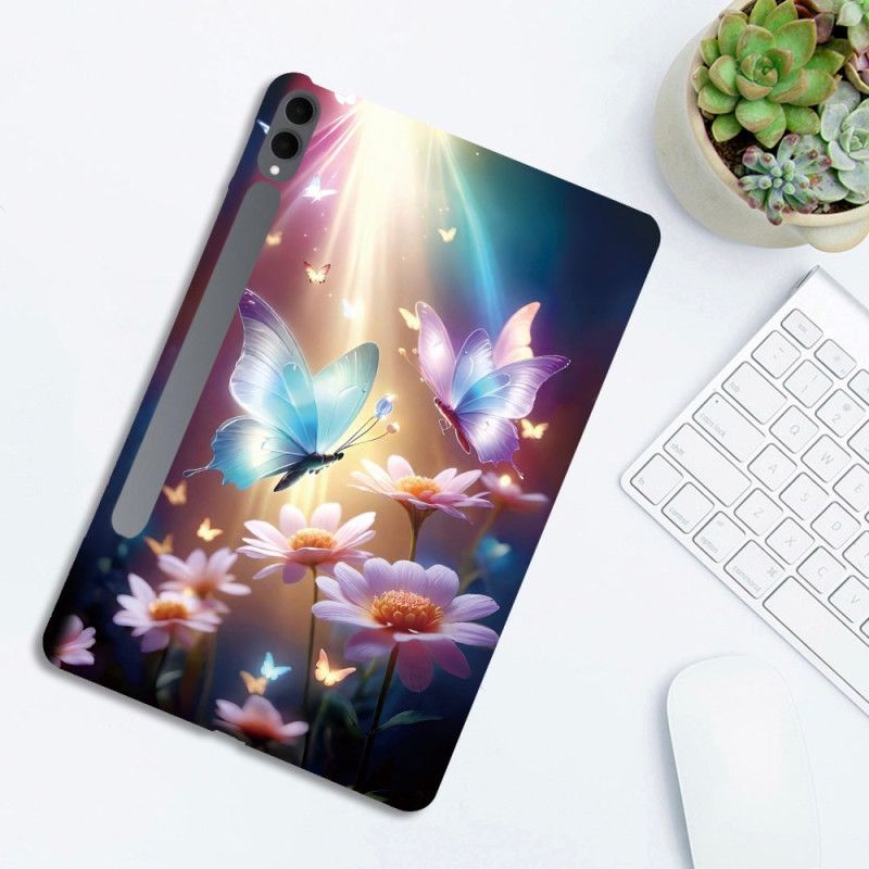 Etui Do Samsung Galaxy Tab S11 Ultra Motyle W Świetle