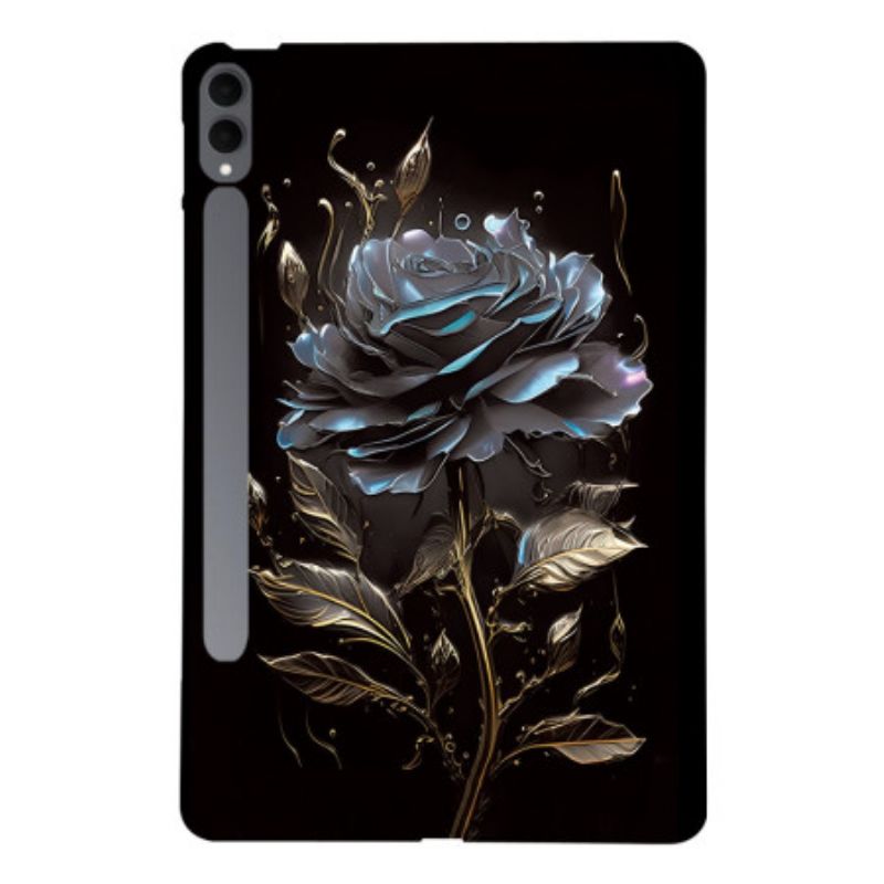 Etui Samsung Galaxy Tab S11 Ultra CZarna Róża Etui Ochronne