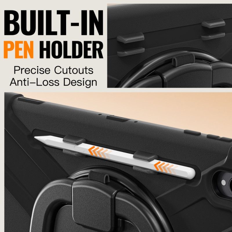 Etui Samsung Galaxy Tab S11 Ultra Potrójna Ochrona Z Obrotowym Uchwytem