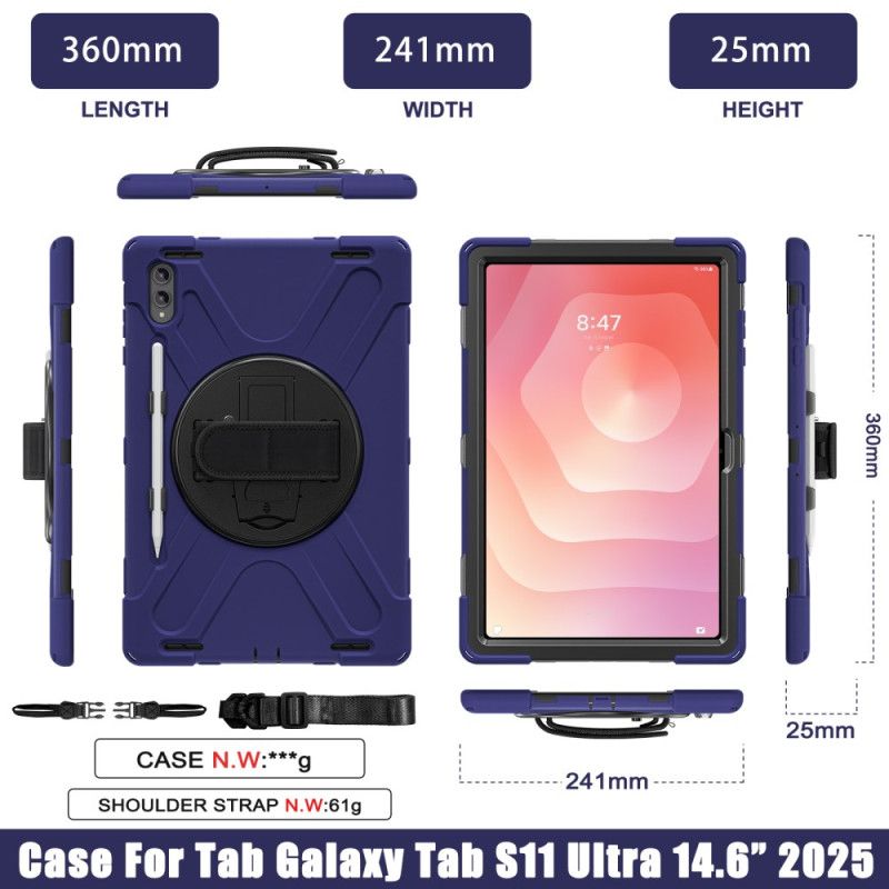 Etui Samsung Galaxy Tab S11 Ultra Wielofunkcyjny