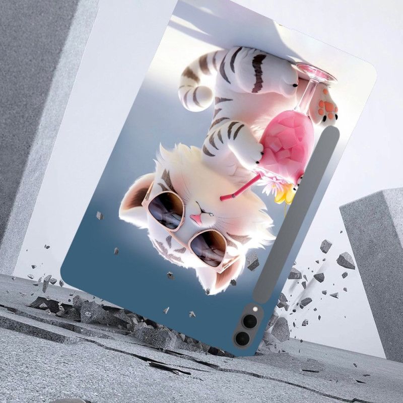 Futerały Samsung Galaxy Tab S11 Ultra Etui Na Telefon Tygrys Z Kreskówek