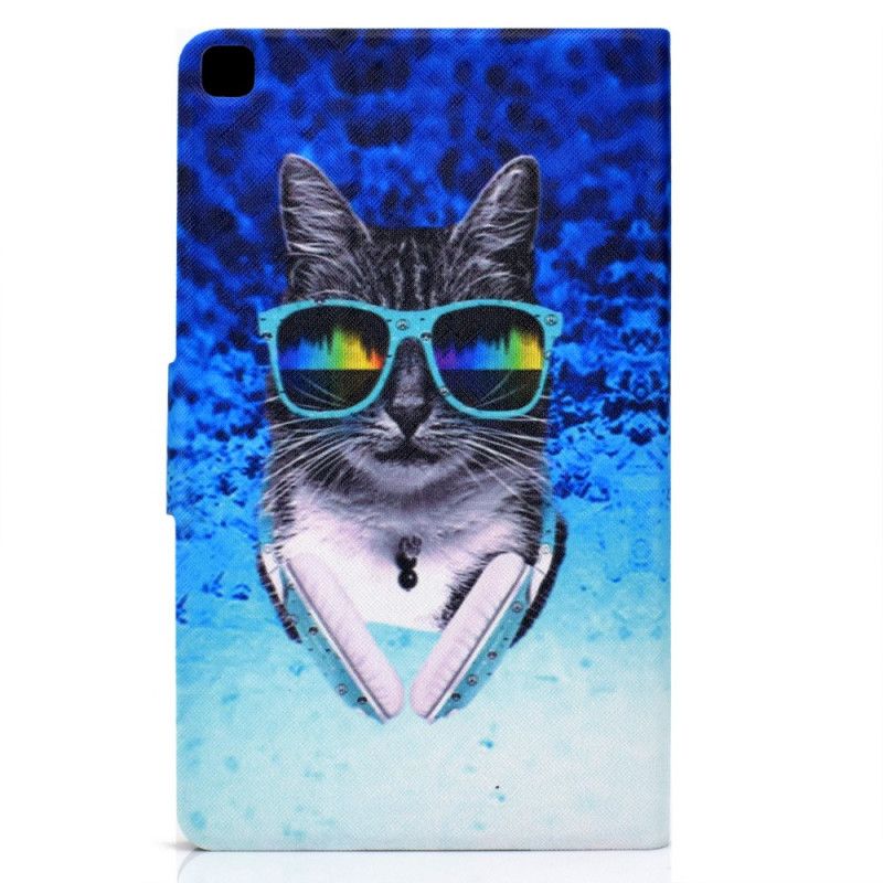 Etui Folio Samsung Galaxy Tab A7 Dj Cat