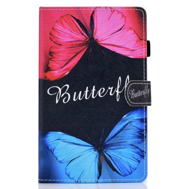 Etui Folio Samsung Galaxy Tab A7 Motyl