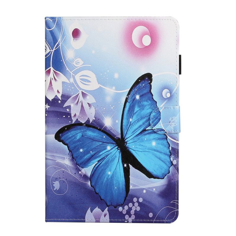 Etui Folio Samsung Galaxy Tab A7 Motyl Księżycowy Etui Ochronne