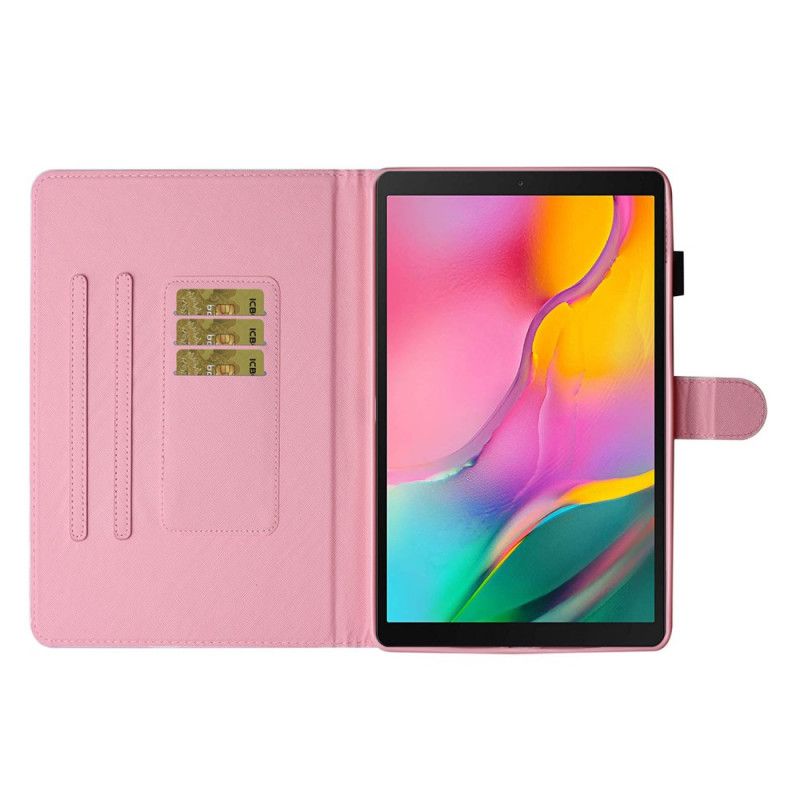 Etui Folio Samsung Galaxy Tab A7 Uważny Kotek