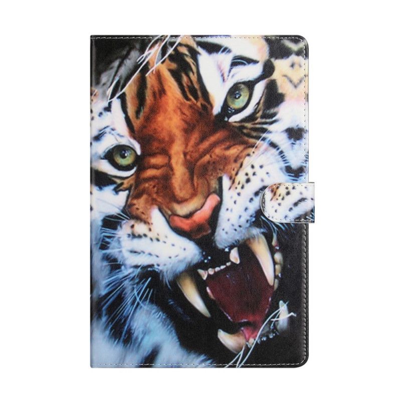 Etui Folio Samsung Galaxy Tab A7 Wspaniały Tygrys