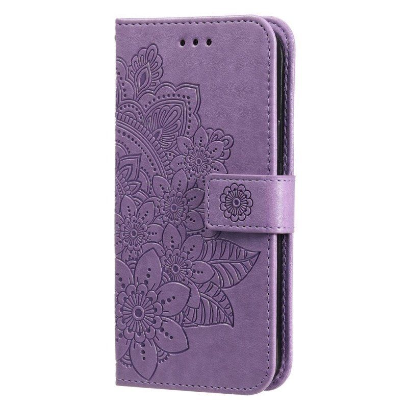 Etui Na Telefon Pokrowce do Oppo Find X5 z Łańcuch Paskowata Mandala