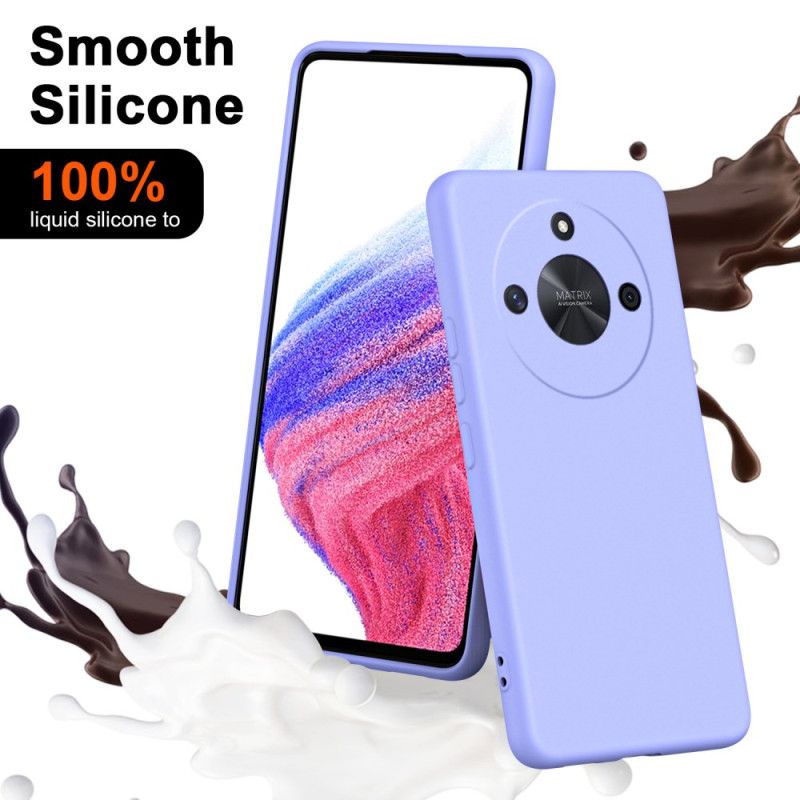 Etui Honor X9b / Magic 6 Lite Płynny Silikon Etui Ochronne