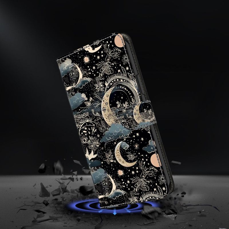 Obudowa Honor X9b / Magic 6 Lite Etui Na Telefon Księżyce