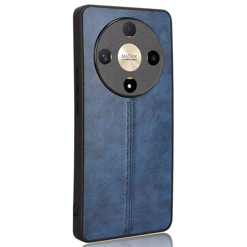 Obudowa Honor X9b / Magic 6 Lite Etui Na Telefon Przeszycia Z Efektem Skóry