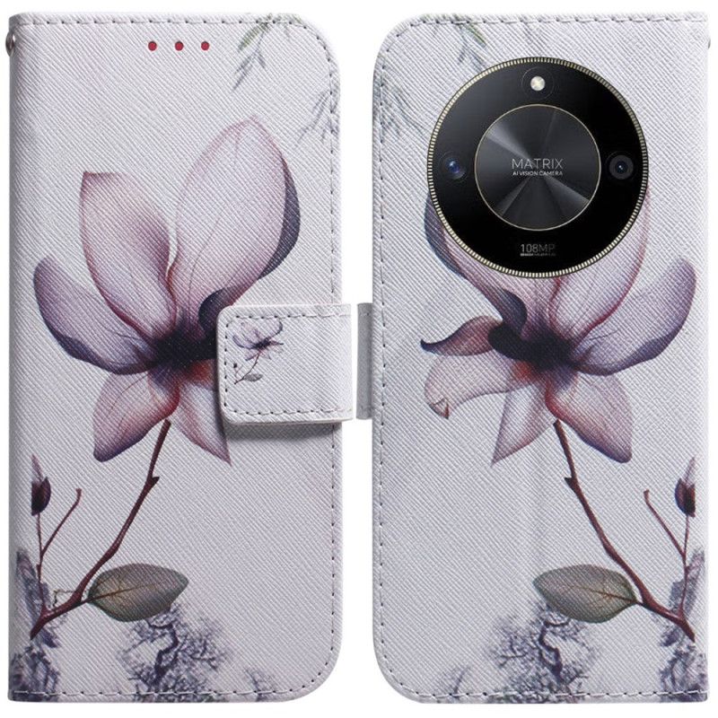 Obudowa Honor X9b / Magic 6 Lite Etui Na Telefon Różowy Kwiat