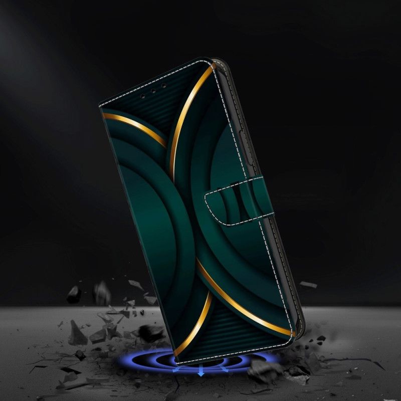 Obudowa Honor X9b / Magic 6 Lite Etui Na Telefon Złoty Zarys