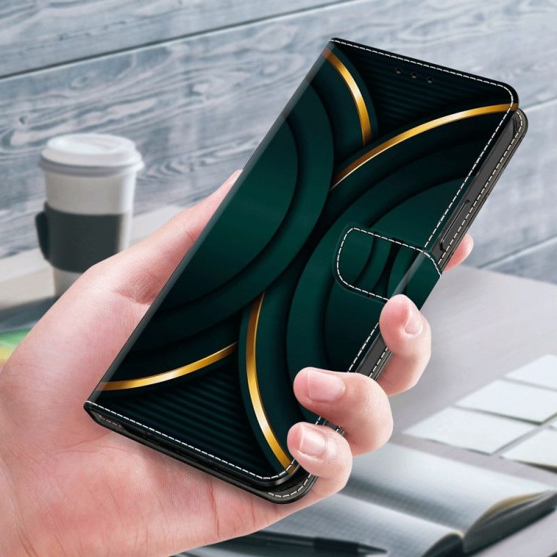 Obudowa Honor X9b / Magic 6 Lite Etui Na Telefon Złoty Zarys