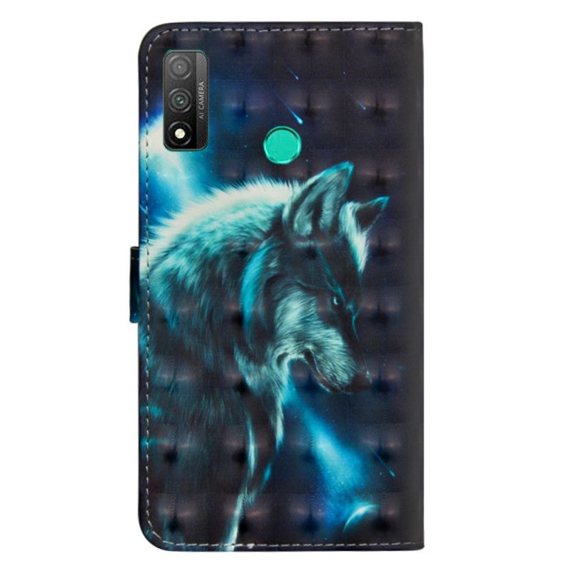 Etui Folio Huawei P Smart 2020 Majestatyczny Wilk Etui Ochronne