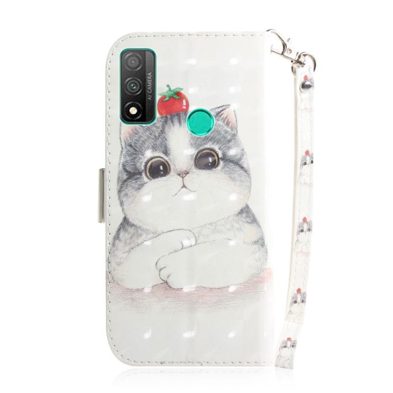 Etui Folio Huawei P Smart 2020 Pomidor Na Stringach Cat Etui Ochronne