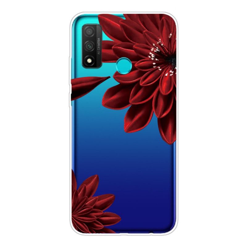Etui Huawei P Smart 2020 Dzikie Kwiaty