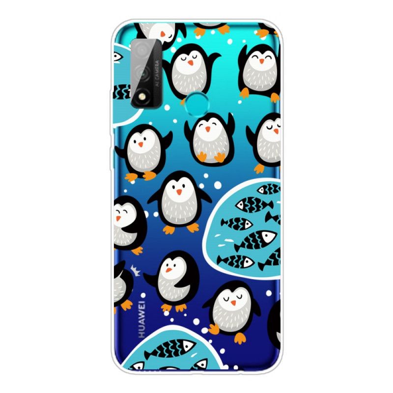 Etui Huawei P Smart 2020 Pingwiny I Ryby