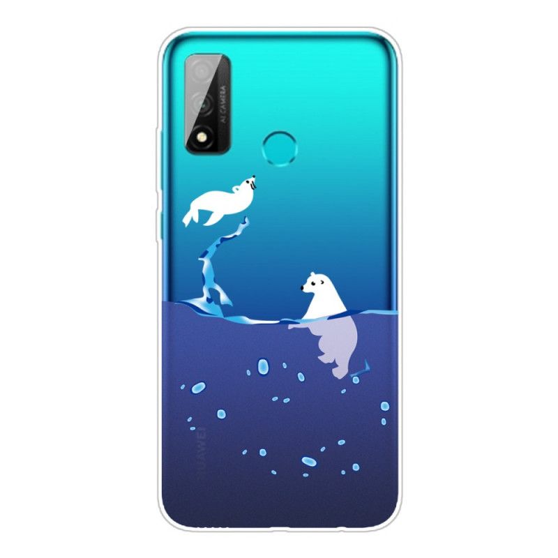 Futerały Huawei P Smart 2020 Etui na Telefon Gry Morskie