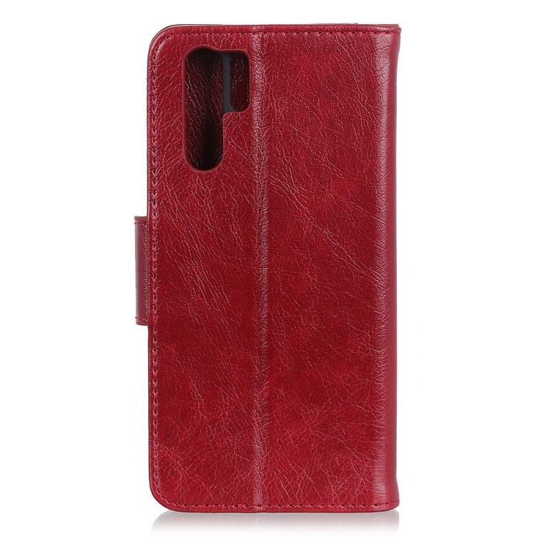 Etui Folio Huawei P30 Pro Efekt Błyszczącej Skóry
