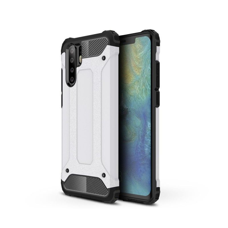 Etui Huawei P30 Pro Czerwony Czarny Ocalały