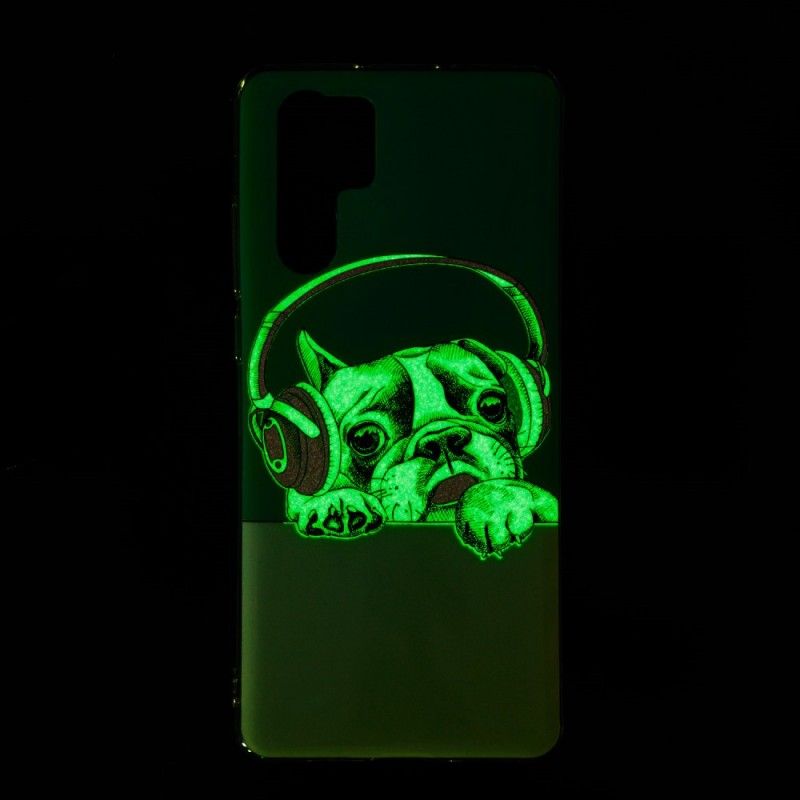 Etui Huawei P30 Pro Fluorescencyjny Pies