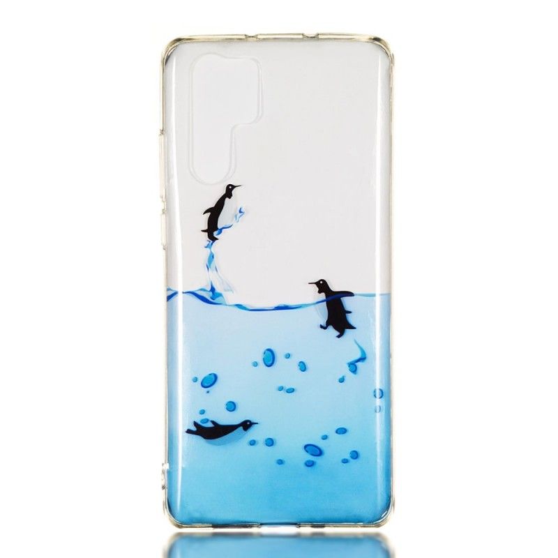 Etui Huawei P30 Pro Przezroczysta Gra W Pingwiny