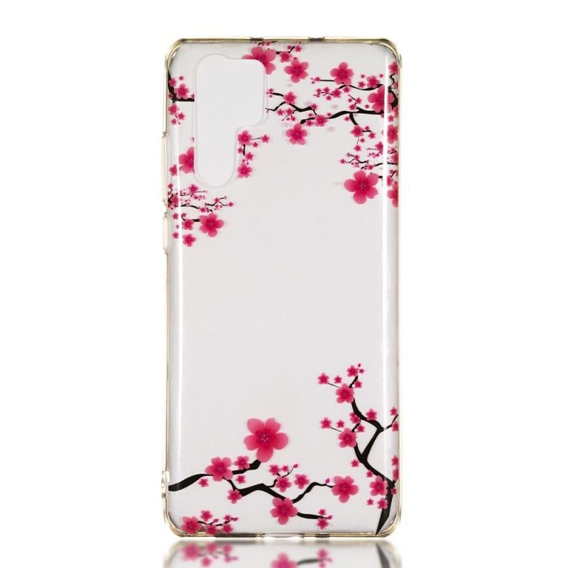 Etui Huawei P30 Pro Przezroczyste Kwitnące Drzewo