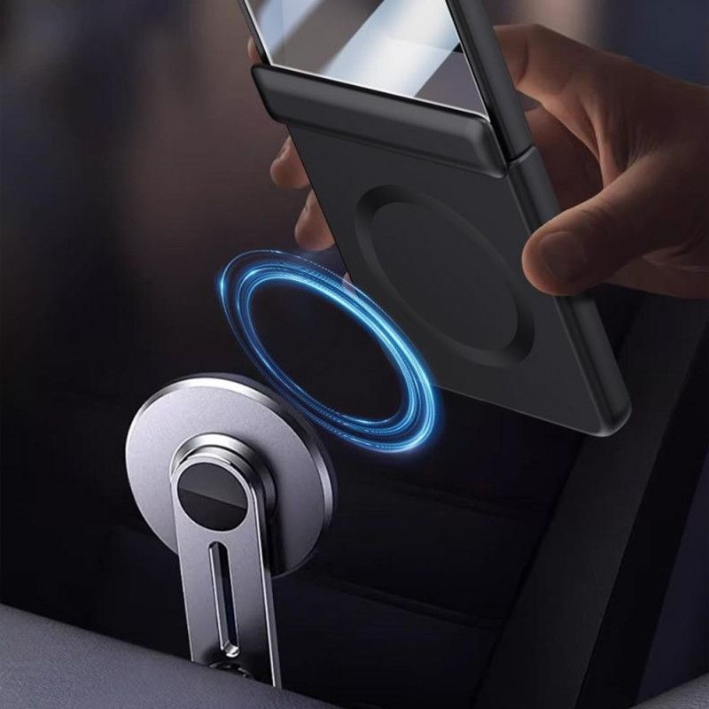 Etui Do Samsung Galaxy Z Flip 7 Magnetyczny Z Efektem Metalu