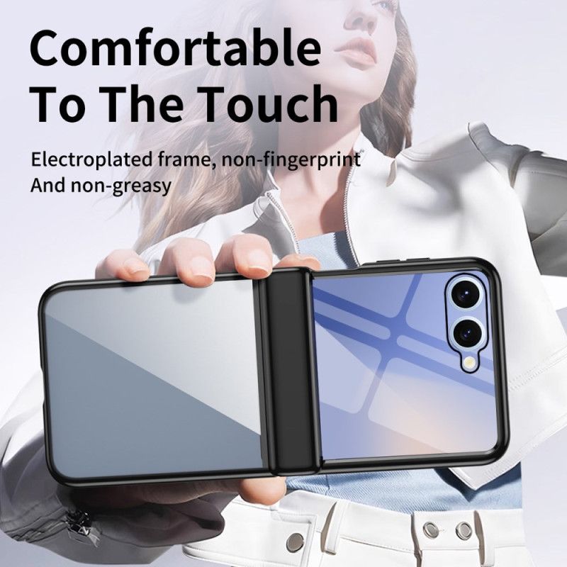 Etui Do Samsung Galaxy Z Flip 7 Metalowe Zabezpieczenie Zawiasów