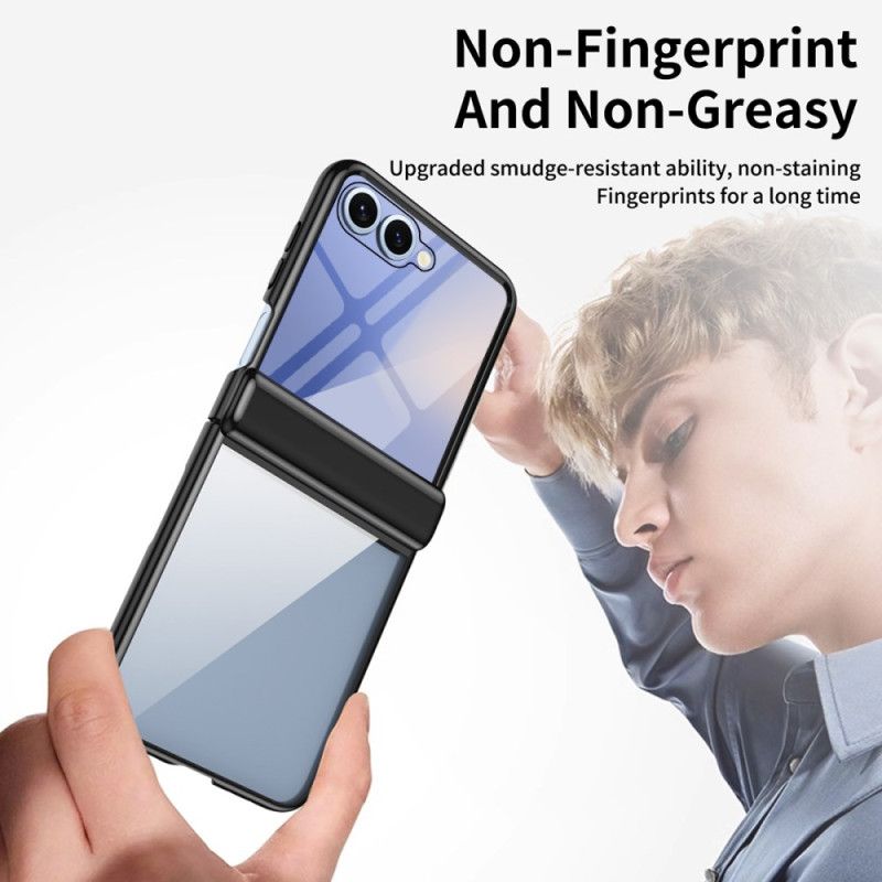 Etui Do Samsung Galaxy Z Flip 7 Metalowe Zabezpieczenie Zawiasów