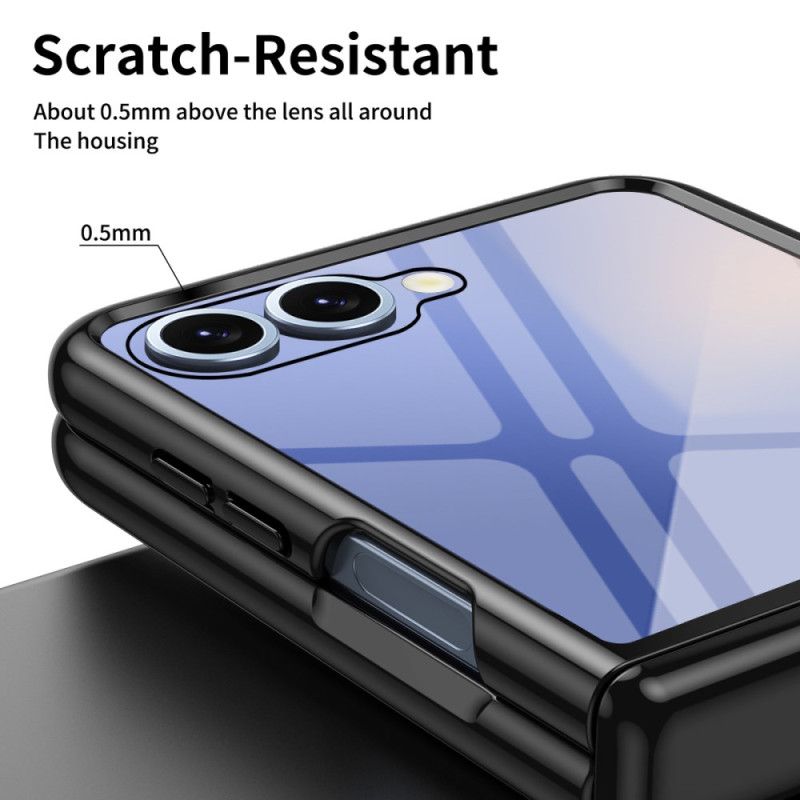 Etui Do Samsung Galaxy Z Flip 7 Metalowe Zabezpieczenie Zawiasów