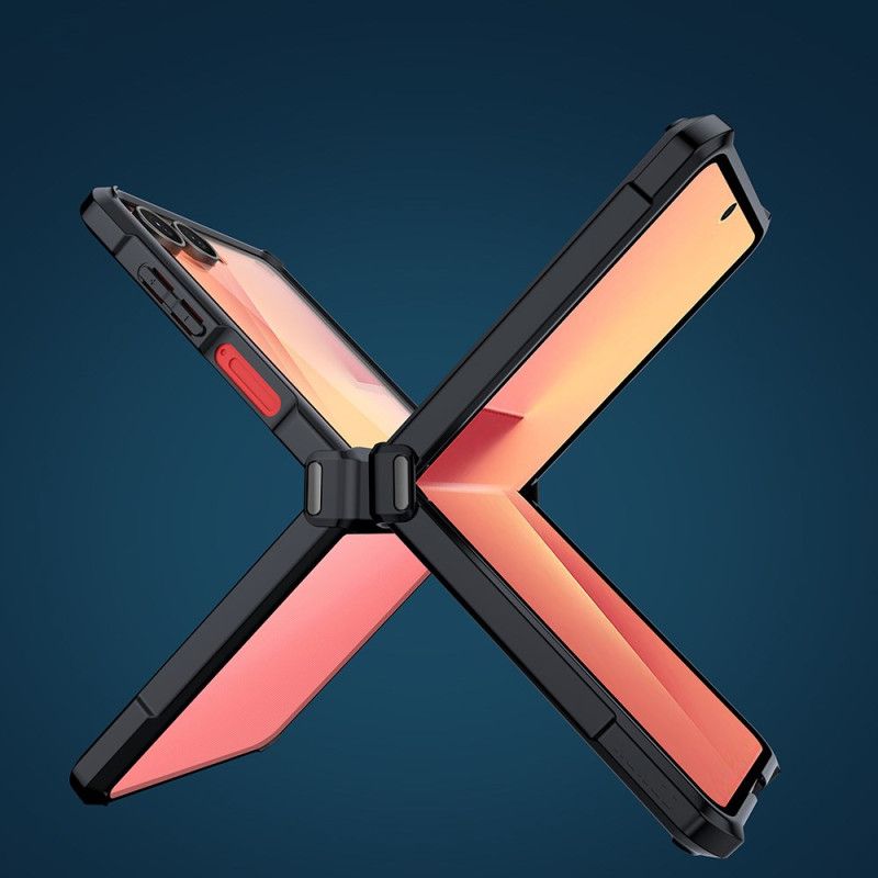 Etui Do Samsung Galaxy Z Flip 7 Poduszka Powietrzna I Folia Ochronna Na Ekran Xundd