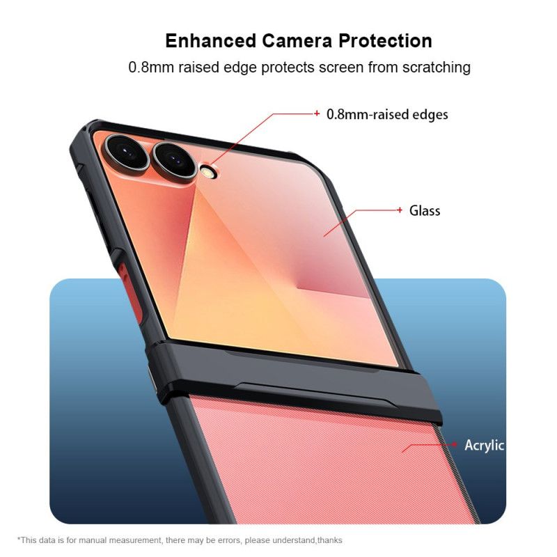 Etui Do Samsung Galaxy Z Flip 7 Poduszka Powietrzna I Folia Ochronna Na Ekran Xundd