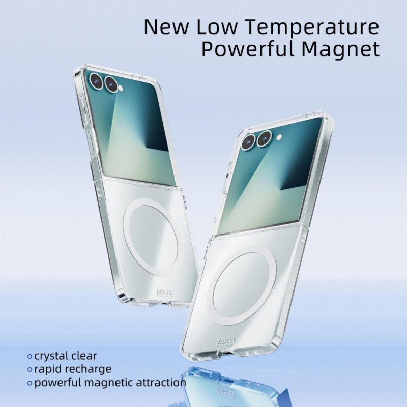Etui Do Samsung Galaxy Z Flip 7 Przezroczysty Magnetyczny