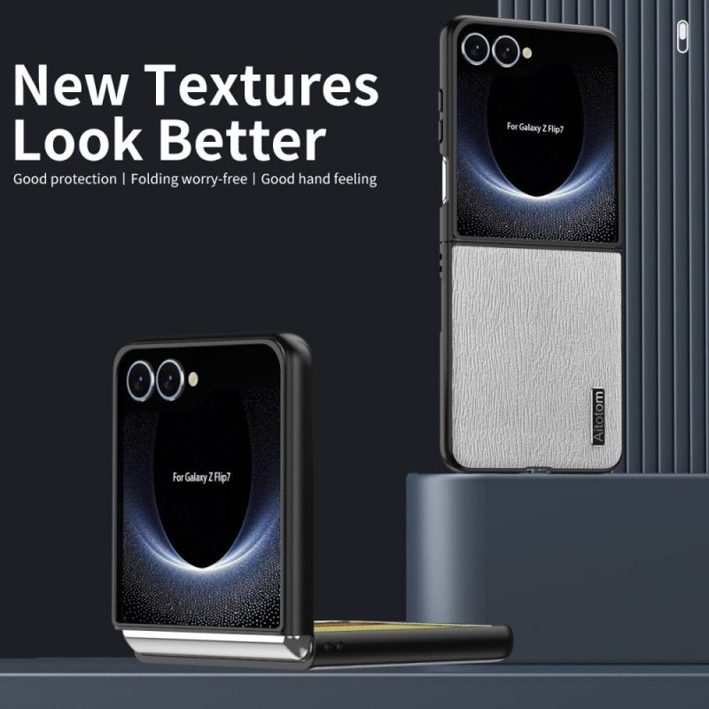 Etui Do Samsung Galaxy Z Flip 7 Tekstura Drewna