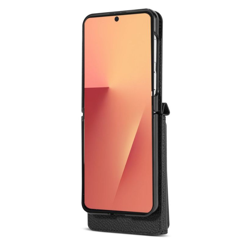 Etui Do Samsung Galaxy Z Flip 7 Uchwyt Na Karty I Pasek Na Nadgarstek