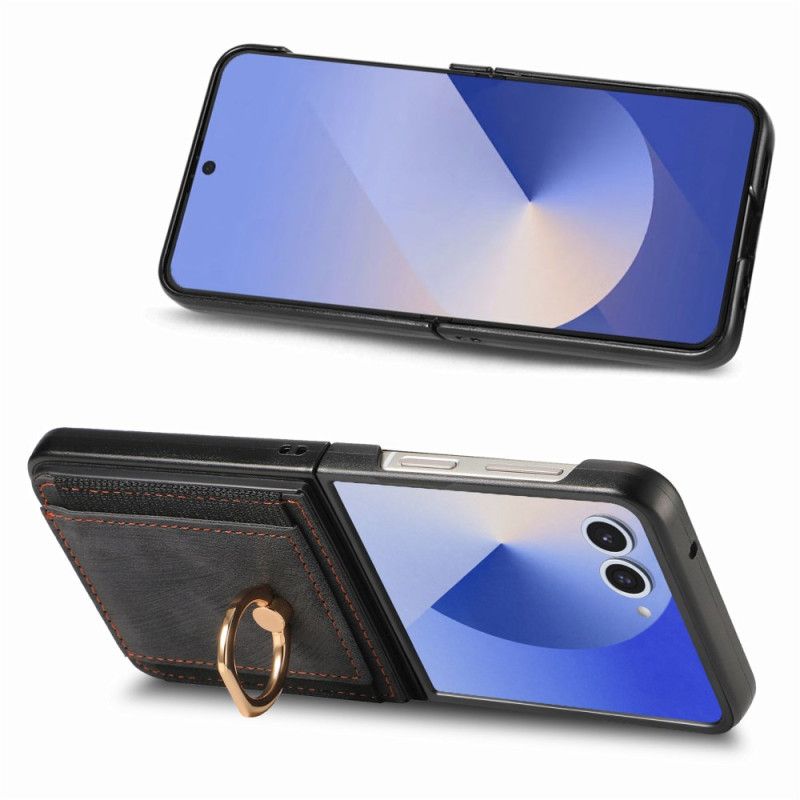 Etui Do Samsung Galaxy Z Flip 7 Uchwyt Na Karty I Podstawka