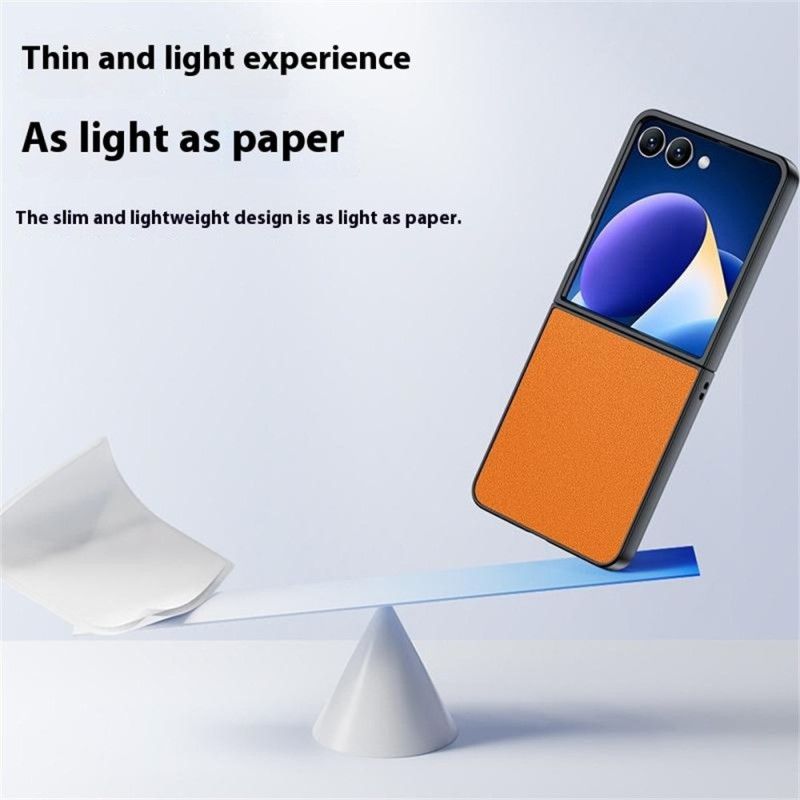 Etui Samsung Galaxy Z Flip 7 Efekt Skóry