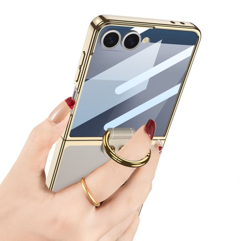 Etui Samsung Galaxy Z Flip 7 Folia Ochronna Na Ekran I Uchwyt Na Pierścionek Gkk