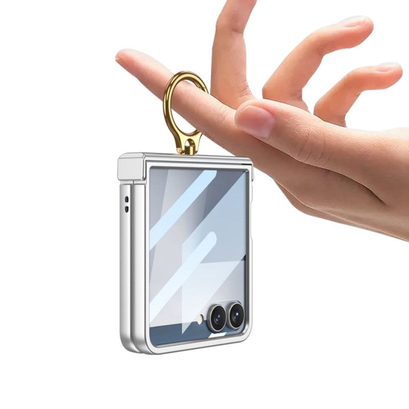 Etui Samsung Galaxy Z Flip 7 Klasyczny Uchwyt Na Pierścionki Gkk