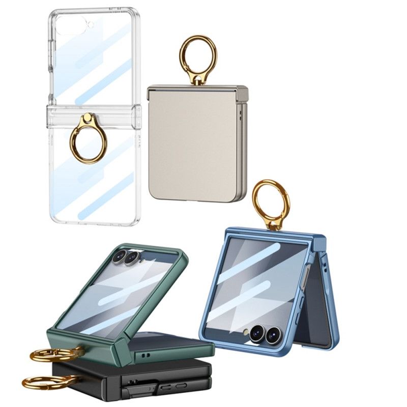 Etui Samsung Galaxy Z Flip 7 Klasyczny Uchwyt Na Pierścionki Gkk