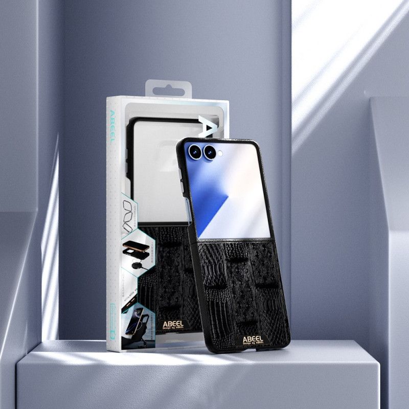 Etui Samsung Galaxy Z Flip 7 Kompatybilna Z Magsafe Mikrotłoczenie Abeel Etui Ochronne