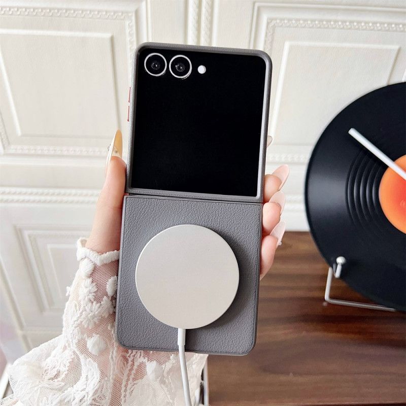 Etui Samsung Galaxy Z Flip 7 Kompatybilny Z Magsafe Orange Ring