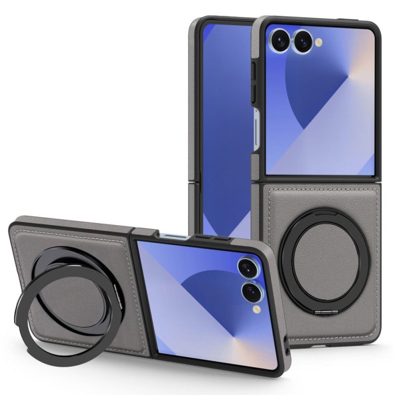Etui Samsung Galaxy Z Flip 7 Kompatybilny Z Uchwytem Pierścieniowym Magsafe Etui Ochronne