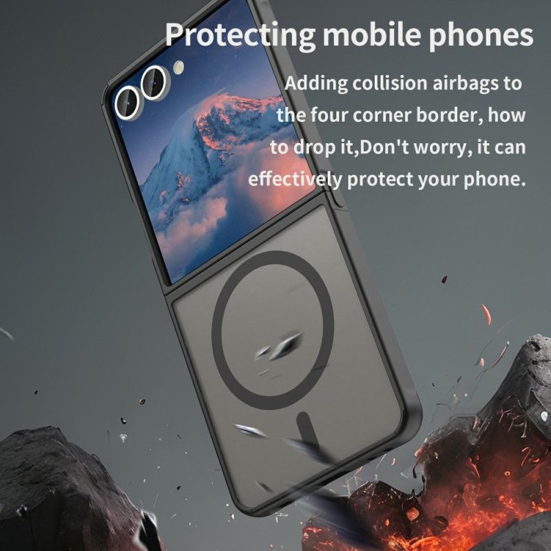 Etui Samsung Galaxy Z Flip 7 Kompatybilny Z Zabezpieczeniem Przed Upadkiem Magsafe