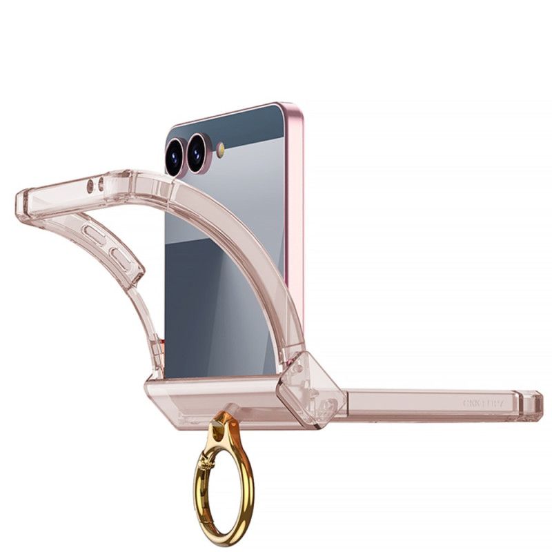 Etui Samsung Galaxy Z Flip 7 Magnetyczny Z Uchwytem Na Pierścionek Etui Ochronne