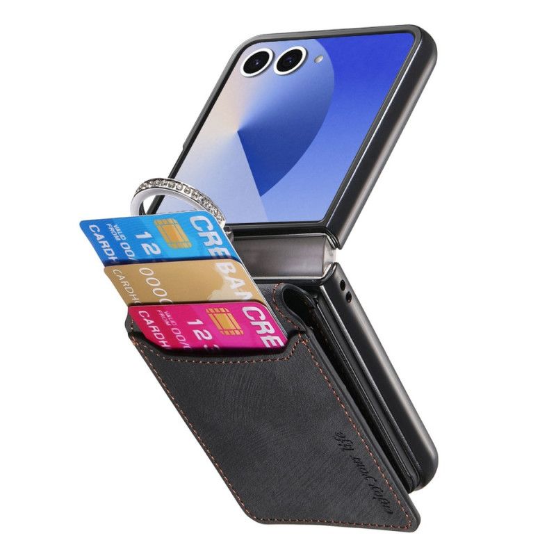 Etui Samsung Galaxy Z Flip 7 Etui Na Karty I Etui W Stylu Vintage Etui Ochronne