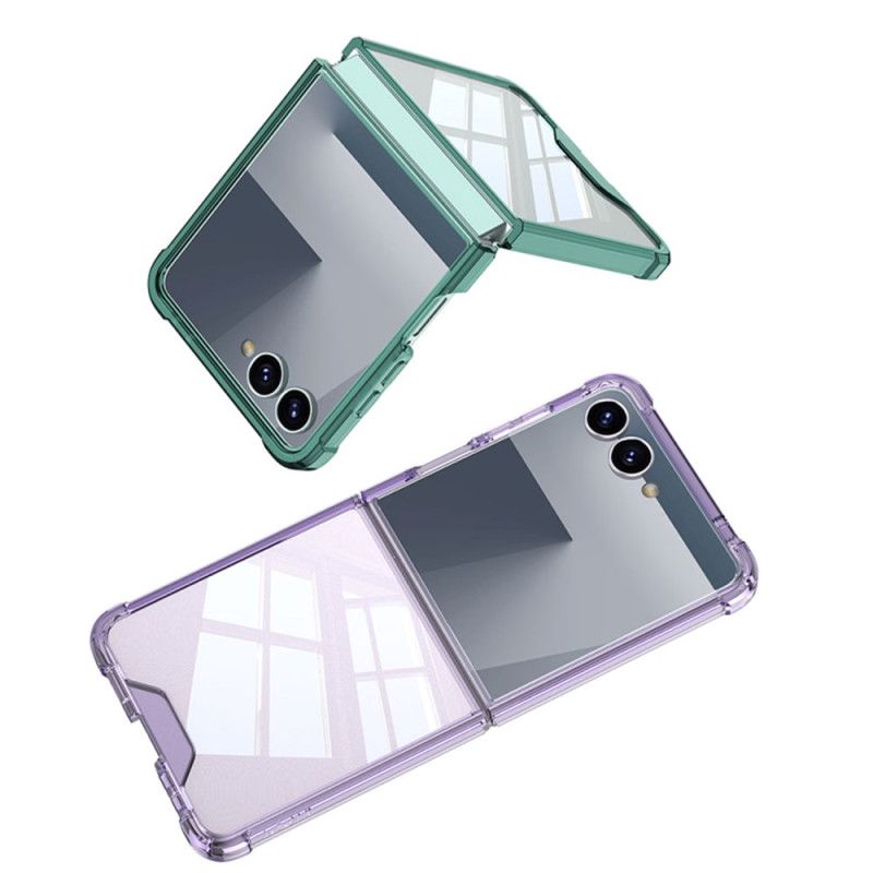 Etui Samsung Galaxy Z Flip 7 Obręcz Metaliczna Gkk Etui Ochronne